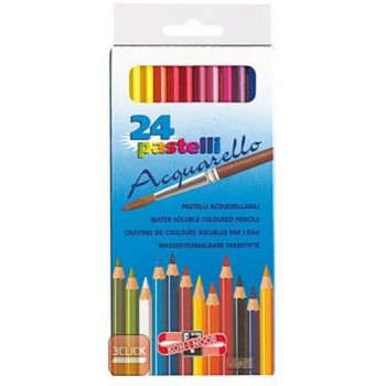 24 matite colorate...