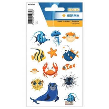 Stickers animali del mare
