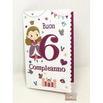 Biglietto 6 anni bambina...