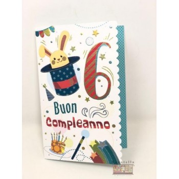 Biglietto 6 anni bambino...