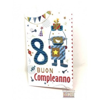 Biglietto 8 anni sweet...