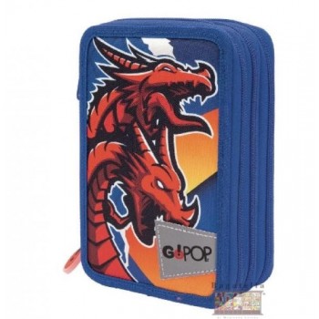 Astuccio 3 zip Gopop dragon...