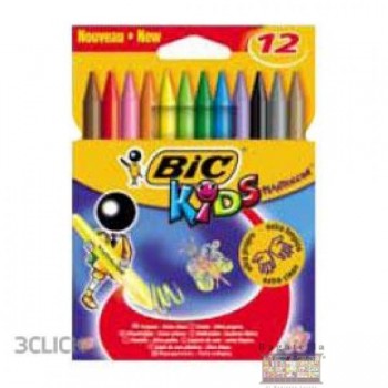 Pastelli a cera bic kids 12...