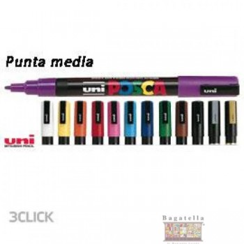 Uni posca punta media oro...