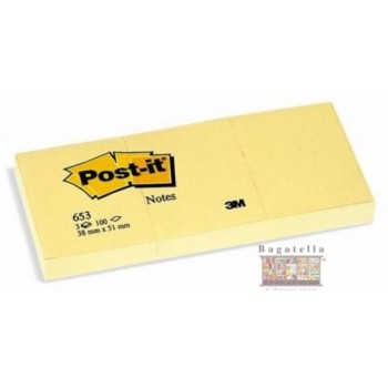 Post it 38x50 giallo (Cod....