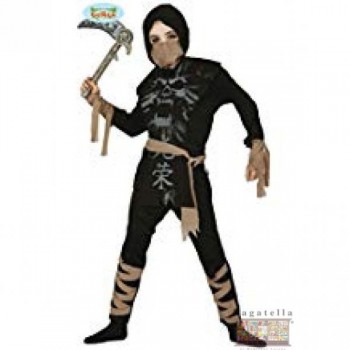 Costume ninja esqueleto 5-6...