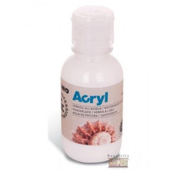 Vernice all'acqua opaca 125 ml