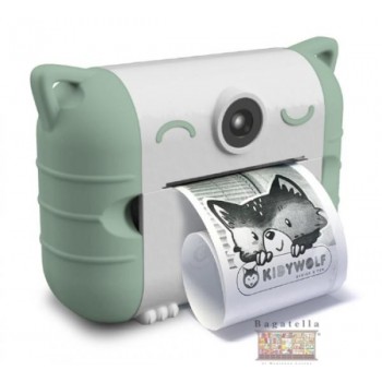 Fotocamera istantanea verde