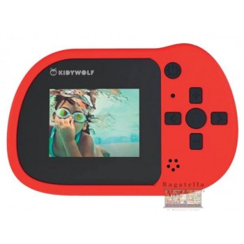 Fotocamera waterproof rossa
