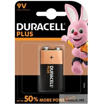 Blister batteria duracell...