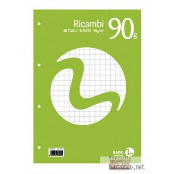 Ricambio A4 rigo 10 mm 90 gr