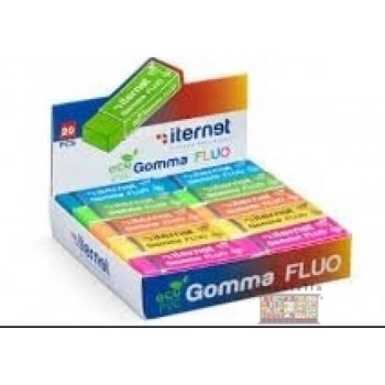 Gomma internet colori fluo