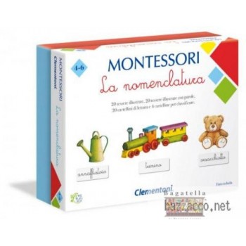 Montessori la nomenclatura...