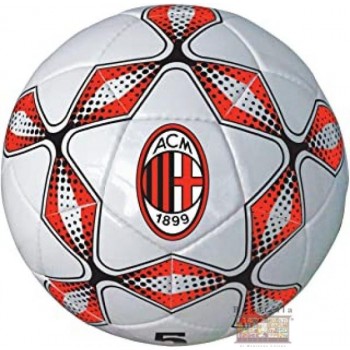 Pallone calcio cuoio milan