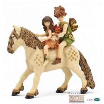 Elfi bambini e il pony 39011