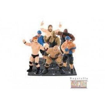 Figurine personaggi wrestling