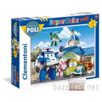 Puzzle maxi Robocar poli 24 pz