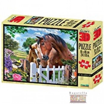 Puzzle 3D Cavalli 500 pz