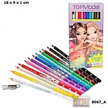 12 matite colori base