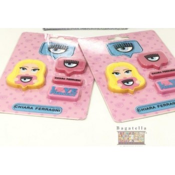 Set gomme Chiara Ferragni