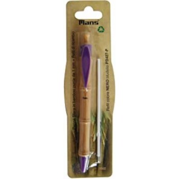 Penna in bamboo viola con...