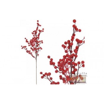 Bacche rosse 75 cm