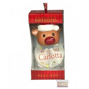 Pallina con nome Carlotta