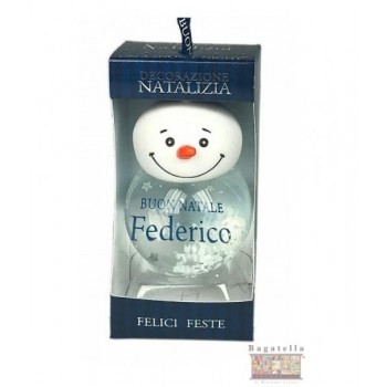 Pallina con nome Federico