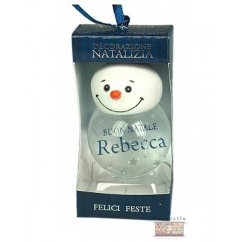 Pallina con nome Rebecca