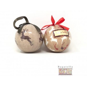 Palline decoupage renne