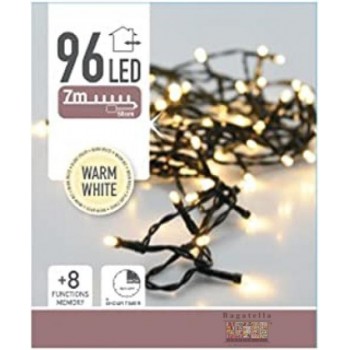 Luci bianco caldp 96 led...