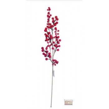 Rametto bacche natale 68 cm