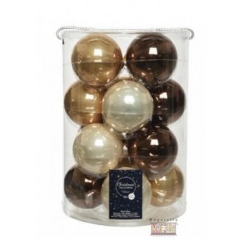 Set palline marroni in...