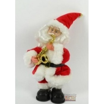 Babbo Natale musicale 30 cm