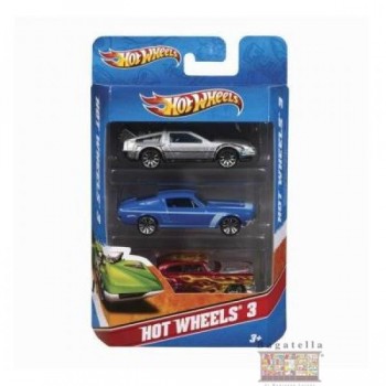 Hot Wheels 3 veicoli K5904