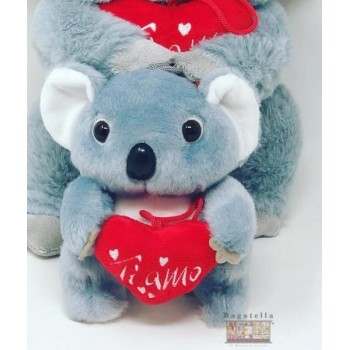 Koala con cuore 15 cm