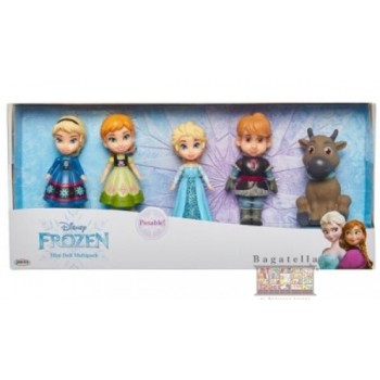 Set personaggi Frozen 5 pz