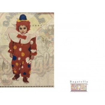 Costume clown 3-4 anni