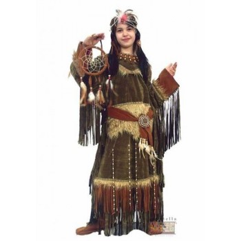 Costume indiana 5-6 anni