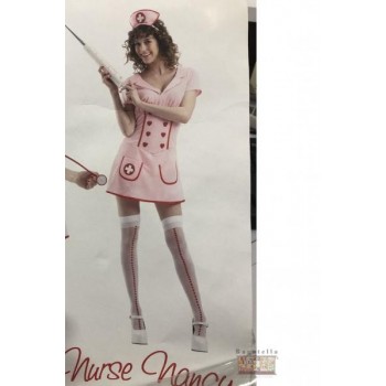 Costume infermiera rosa...