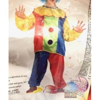 Costume pagliaccio 10-11 anni