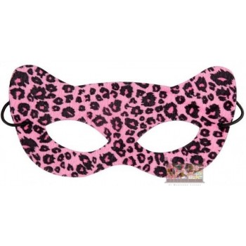 Maschera leopardata rosa