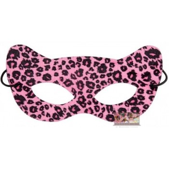 Maschera leopardata rosa