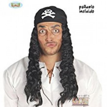 Parrucca pirata con bandana