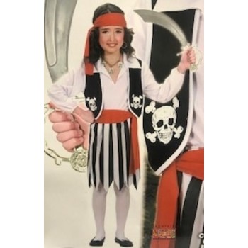 Vestito Piratessa 5-7 anni