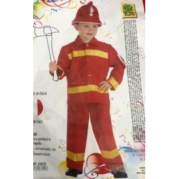 Vestito Pompiere 8-9 anni