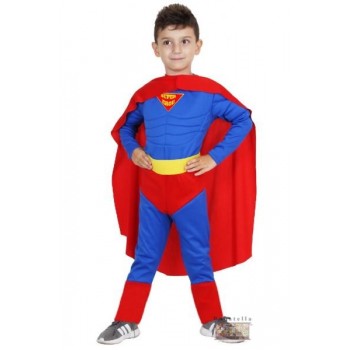 Vestito Superman 7-8 anni