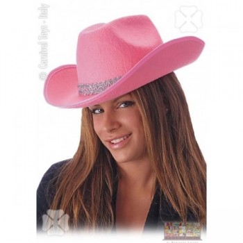 Cappello cowgirl rosa