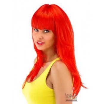 Parrucca rossa lunga