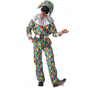 Costume arlecchino taglia m...